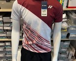 YONEX Men&#39;s Tennis T-Shirts Sports Tee Top Wine [US:XXS/XS/S] NWT 10453EX - £52.70 GBP