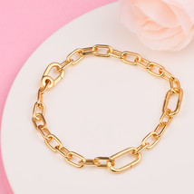 2022 Winter Release 14k Gold-Plated ME Link Chain Bracelet Only Fits Me Charms - £22.35 GBP+