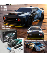 RC Car Full Proportional Speeding Drift 4WD Remote Control Dodge Challenger SRT - £86.11 GBP