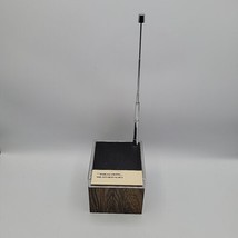 Realistic Weather Radio Cube 9V Battery 3&quot;x3&quot;x3&quot; Portable Vintage Works ... - $16.93