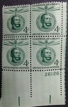 Lajos Kossuth Set of Four Unused US Postage Stamps - $1.99