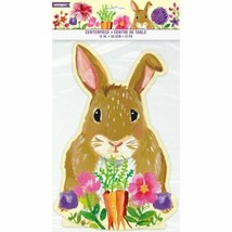 Floral Easter Bunny Centerpiece 1 Ct Carrot Flowers - $5.44