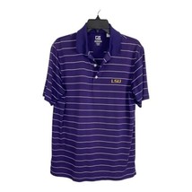 Cutter &amp; Buck Men Polo Shirt Size Small LSU Tigers Short Sleeve Golfing Normcore - £18.17 GBP