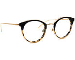 Warby Parker Eyeglasses Faye 4710 Layered Onyx Tortoise/Gold Cat Eye 50[... - $99.99