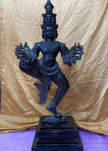 Antique Style Bronze Angkor Khmer Style Standing Bronze Angkor Hevajra Statue -  - $1,950.00