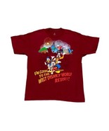 Disney I Am Going to Walt Disney World Resort Hanes XL Short Sleeve TShirt - £14.66 GBP