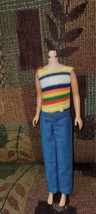 Vintage Barbie Skipper Outfit Summer Slacks Jumpsuit HTF Pretty Power Version  - £28.09 GBP