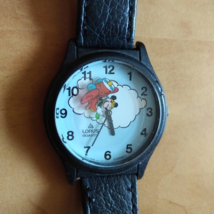 Lorus Disney Vintage Flying Plane Dial Mickey Mouse Watch Rare Aviator WORKING! - £39.33 GBP