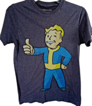 Fallout Boy T-Shirt Small Gray Video Game Vault Bethesda - £12.41 GBP