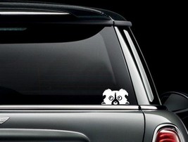 Peeking Border Collie Die Cut Vinyl Car Window Decal Bumper Sticker US Seller - £5.37 GBP+