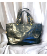 Coach 0773 Patent Black Leather Purse Tote Satchel   Shoulder Handbag V... - €44,48 EUR Coach 0773 Patent Black Leather Purse Tote Satchel   Shoulder Handbag V... - €44,48 EUR