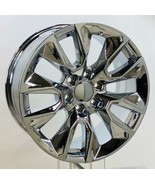Chevy 20&quot; Chrome RST Replica Wheels Rims For 2000-2025 Silverado Tahoe S... - $1,669.60 CAD