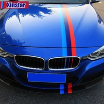 150cm KK M performance car bonnet stripe sticker for  E38 E39 E46 E53 E60 E61 E6 - £66.01 GBP