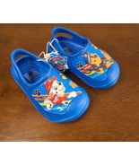 Paw Patrol Clog shoes Size Medium 7 / 8 Toddler Boys Mules Slip On Water... - £6.02 GBP