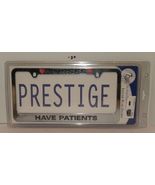 Nurses Have Patients License Plate Frame Silver Sealed New Prestige Medical - $453.77 MXN