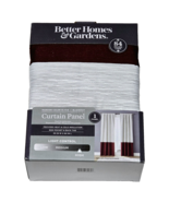 Better Homes &amp; Gardens Maroon Color Block Curtain Panel 50x84in Heritage... - $25.99