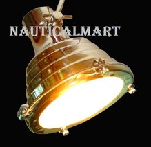 Designer Industrial Pendant Light Hanging Lamp Set Of 2 By NauticalMart - £125.82 GBP