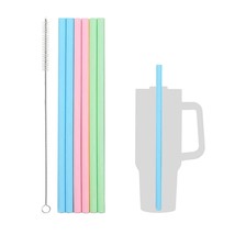Replacement Straws For Stanley Adventure Travel Tumbler, 6 Pack Reusable Straws  - £15.71 GBP