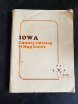 Unknown Year Iowa County Catalog and Map Guide - £18.49 GBP