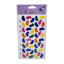 VINTAGE STICKOPOTAMUS BINDER STICKERS COLORFUL JELLY BEANS EASTER NEW SE... - £11.20 GBP