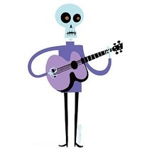 BuyGifts Lucky Guitarist Sticker - £3.47 GBP