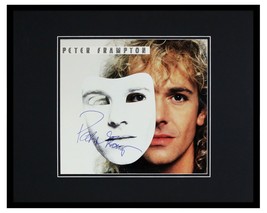 Peter Frampton Signed Framed Premonition 1986 Record Album Display JSA  - £193.81 GBP