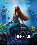 The Little Mermaid with Slipcover (Blu-ray + DVD, 2023) - €10,79 EUR