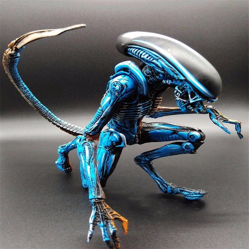 NECA Alien Blue Alien Xenomorph Figma Predator Toy Ripley Action Figure NECA - £32.90 GBP