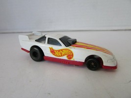 MATTEL HOT WHEELS 1993 DIECAST CAR WHITE FUNNY CAR H2 - £2.82 GBP