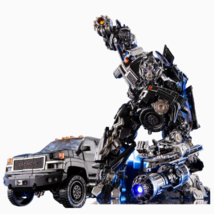 Action Figure Transformers Ironhide 9.85&quot; Transformation Black Armored W... - £156.97 GBP