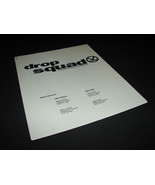 1994 DROP SQUAD Movie Press Kit Production Notes Pressbook David Johnson - £11.58 GBP