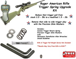 For Ruger American Rifle Reduce Pull 1.5 lb + Shims Wrenches  Lube - $13.86