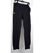 Under Armour Heat Gear Loose Pants Black Gold Accent L NWT Womens - $107.30 CAD