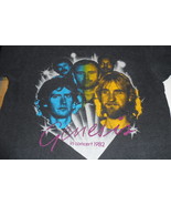 Genesis Vintage T-shirt 1982 In Concert Three Sides Live Tour European D... - $49.50