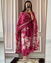 Indian Designer Salwar Kameez, Readymade Party/Ethnic Cotton kurti gift ... - $135.78 CAD