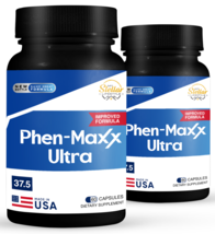 2 Pack Phen-Maxx Ultra, helps improve metabolism-60 Capsules x2 - $67.31