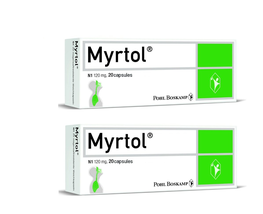 2 PACK x20 Caps MYRTOL FORTE 120mg - Acute Sinusitis &amp; Chronic Bronchitis - £21.57 GBP
