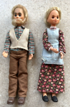 1975 The Sunshine Family Grandparent Dolls 9112 Grandpa Grandma 9 in Mattel - $27.99