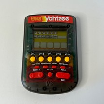 Vintage Milton Bradley Yahtzee Electronic Handheld - Clear Black 1995 te... - £18.86 GBP