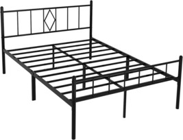 14 Inch Full Size Bed Frames With Headboard/Footboard, Under Bed Storage... - $94.97