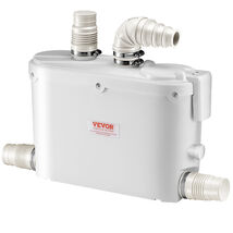 VEVOR Macerator Pump, 500W, 29 GPM Flow, 26 ft/8 m Head, Macerator Sewer... - $114.99