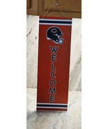 MRL Sports 18x6Inches Wood Style Hanging Welcome Chicago Bears Sign. Dec... - $21.65 CAD