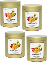 Mainstays 8oz Scented Candle 4-Pack (Warm Apple Pie) - £17.17 GBP