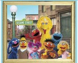 36&quot; X 44&quot; Panel Sesame Street St. Characters Panel Cotton Fabric Panel D... - £12.78 GBP