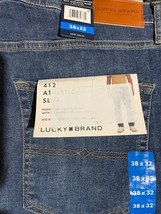 Lucky Brand Men&#39;s 412 Athletic Slim 38x32 Two Way Stretch - $34.65