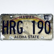 2016 United States Hawaii Aloha Passenger License Plate HRG 190 - £17.31 GBP