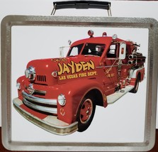 &quot;Chief Jayden&quot; Las Vegas Fire Dept Collectible Tin FreckleBox, Pre Owned - £7.15 GBP