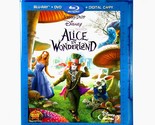 Alice in Wonderland (3-Disc Blu-ray/DVD, 2010, Widescreen) *Like New !  - $9.48