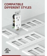 Aida Decorative Receptacle Outlet 20Amp 125V 3-Wire Self Grounding (10 P... - $19.99