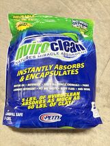 5-Pound Bag NVIROCLEAN Shop Home Reusable Liquid Spill White Powder Abso... - $31.99